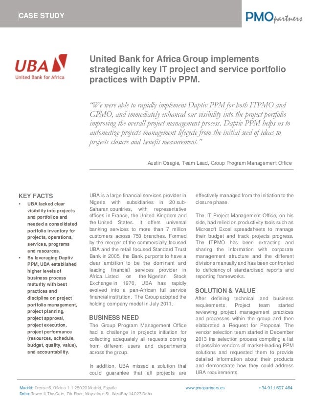 case study on project management implementation case study on project management implementation